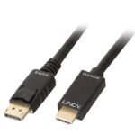 Lindy DP/HDMI 4K30 NERO 1M – Cavi Audio-Video