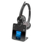 Poly HP Savi 8420 Stereo Office DECT 1880–1900 MHz certificata Microsoft Teams – Cuffie e Auricolari