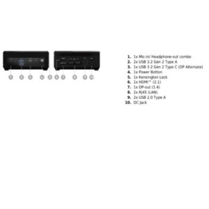 MSI CUBI N ADL S-288EU - PC e Workstation Desktop