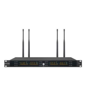 Empire RICEVITORE UHF A RACK CON 4 CANALI - MICROFONI A CAVO/RADIOMICROFONI