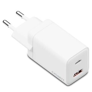 Cygnett POWERPLUS 35W DUAL PORT WALL CHARGE - Accessori Notebook