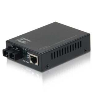 Level One LEVELONE FVT-2201 - MEDIA CONVERTER FAST ETHERNET da RJ45 a SC, fibra monomodale, 1310nm, 20 km - Accessori Networking
