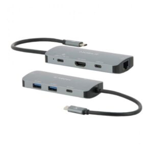 Mobilis DOCKING STATION USB-C - 7 IN 1 100W - Cavi