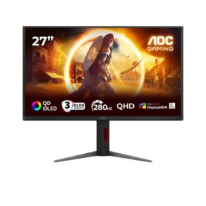 AOC 27 MONITOR QD-OLED 280HZ REG ALT - Monitor Desktop
