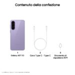 Samsung GALAXY A57 8+128GB LILAC – Smartphone