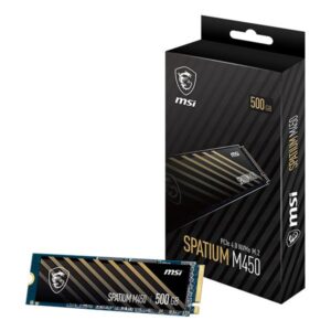 MSI M450 PCIE 4.0 NVME M.2 500GB V1 - SSD