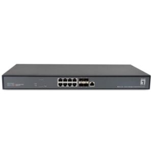 Switch Managed Level One XEL-1291 12-Port 10GbE Layer 3 - SKU: XEL-1291