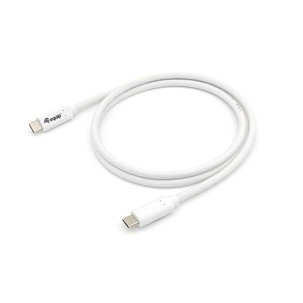 Cavo USB-C EQUIP USB 3.2 Gen 1 PD 60W 0,5m Bianco - SKU: 128365 - Immagine 3