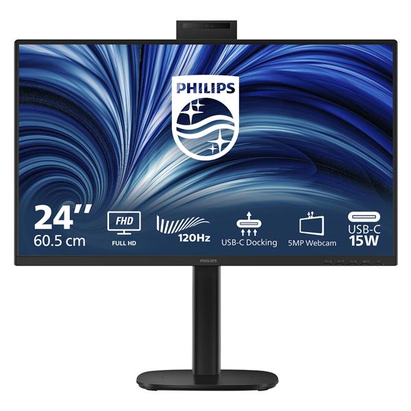 Monitor Philips 23,8 IPS Full HD Regolazione Altezza Pivot - SKU: 24B2U3301H/00