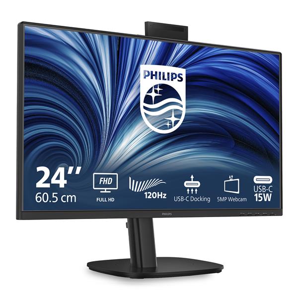 Monitor Philips 23,8 IPS Full HD Regolazione Altezza Pivot - SKU: 24B2U3301H/00 - Immagine 8