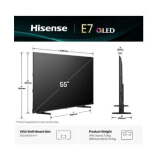 TV Hisense 55E79Q QLED 4K UHD Smart VIDAA