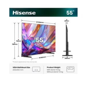 Hisense 55 E79S QLED 4K ULTRA HD SMART VIDAA - TV e Hotel TV