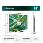 Hisense 55 E89S MINI LED 4K ULTRA HD SMART VIDAA REFRESH RATE 144HZ – TV e Hotel TV
