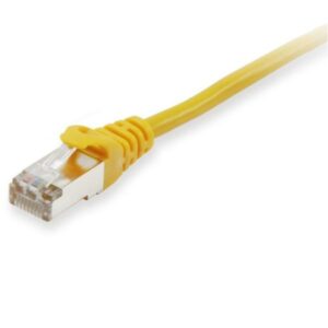 EQUIP PATCH CABLE CAT.6 S/FTP YELLOW 10MT - CAVI FIBRA / ETHERNET / TELEF.