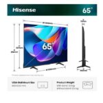 Hisense 65 A69S 4K ULTRA HD SMART VIDAA – TV e Hotel TV