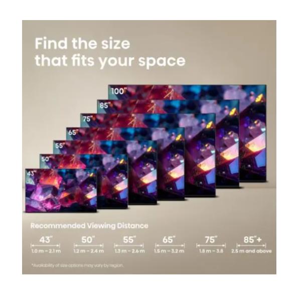 Hisense 75 E79S PRO QLED 4K ULTRA HD SMART VIDAA REFRESH RATE 144HZ - TV e Hotel TV - SKU: 75E79S-PRO - Immagine 2