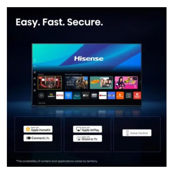 Hisense 75 E79S PRO QLED 4K ULTRA HD SMART VIDAA REFRESH RATE 144HZ - TV e Hotel TV - SKU: 75E79S-PRO - Immagine 4