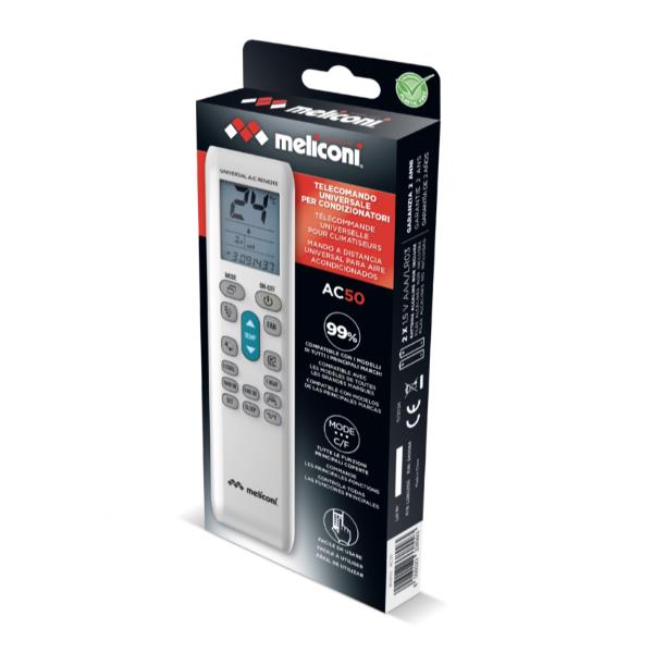 Meliconi Telecomando AC50 - TELECOMANDI - SKU: 802103 - Immagine 3