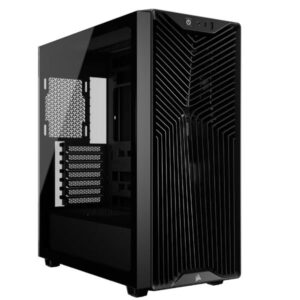 Corsair 3200D RS MID-TOWER CASE, BLACK - CABINET