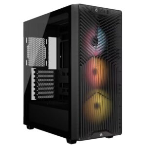Corsair 3200D RS ARGB MID-TOWER CASE, SMOKE - CABINET
