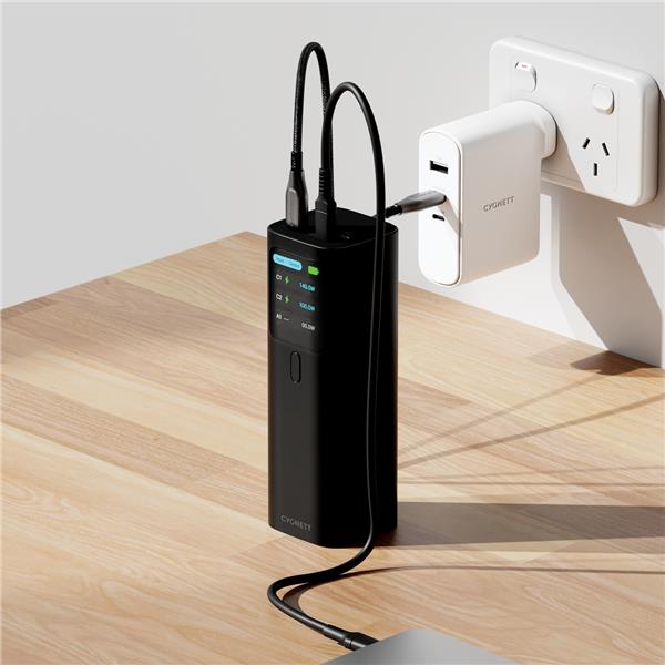 Cygnett HIGH PWR 27K 148W PD 3.1 - Power bank - SKU: CY5381PBCHE - Immagine 3