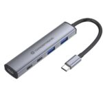 Conceptronic 4-PORT USB 3.2 GEN 1 HUB, 2 X USB-C – HUB