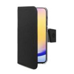 Custodia Celly WALLY per Samsung Galaxy A27 5G – Pelle sintetica nera