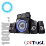 Kit Speaker Trust GXT 658 TYTAN 5.1 90W Nero