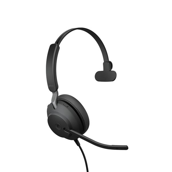 Cuffie Professionali Jabra EVOLVE2 40 SE USB-CA MS MONO Nero - SKU: 24189-899-799 - Immagine 3