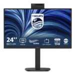 Monitor Philips 23,8″ IPS Full HD Regolazione Altezza Pivot