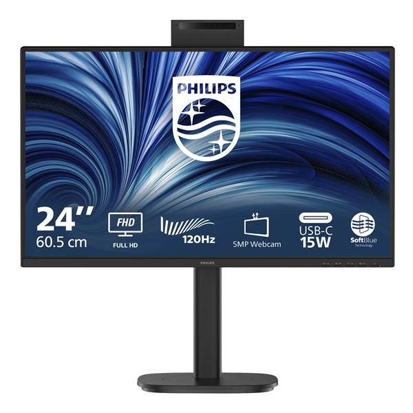 Monitor Philips 23,8 IPS Full HD Regolazione Altezza Pivot - SKU: 24B2N3200JH/00