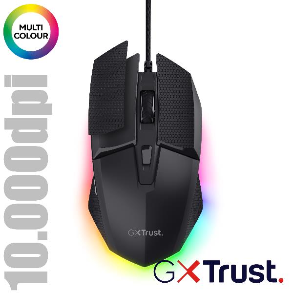 Mouse Gaming Trust GXT121 FELOX USB Nero - SKU: 25603 - Immagine 7
