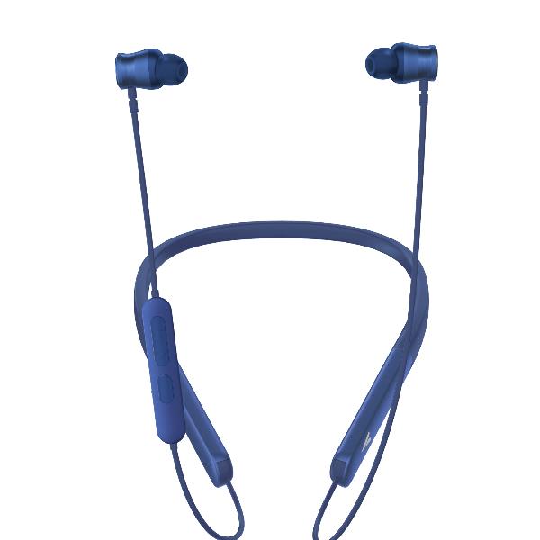 Auricolari Bluetooth Verbatim Neckband TrueSound Pro Earbuds Blu - SKU: 30204 - Immagine 2