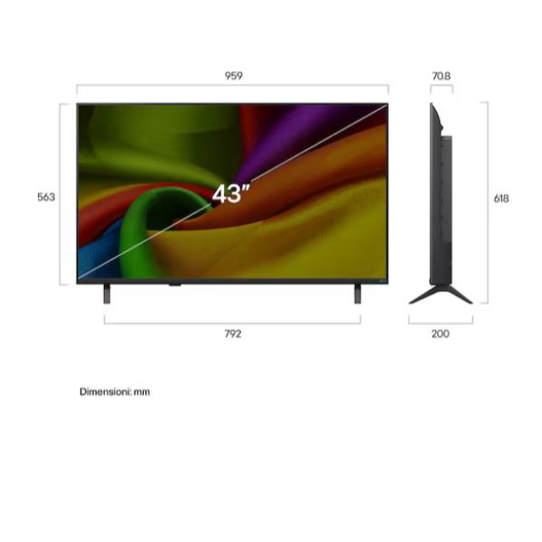 TV LG 43 NanoCell NU85 4K UHD WebOS26 Smart TV 43 - SKU: 43NU850B6LA.API - Immagine 14