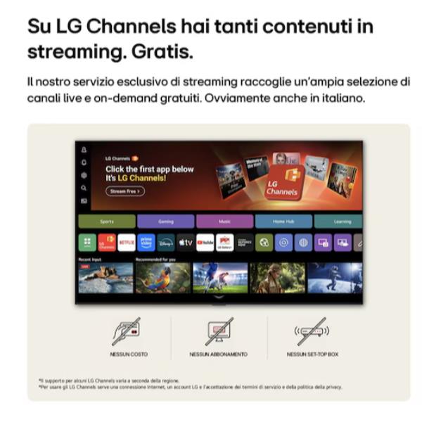 TV LG 43 NanoCell NU85 4K UHD WebOS26 Smart TV 43 - SKU: 43NU850B6LA.API - Immagine 8