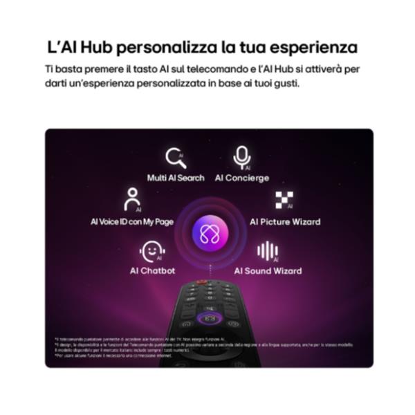 TV LG 50 QNED MiniLED EVO AI 86B 4K UHD Smart WebOS26 - SKU: 50QNED86B6B.API - Immagine 16