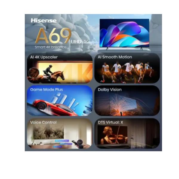 TV Hisense 55 A69S 4K UHD Smart VIDAA 55 Pollici - SKU: 55A69S - Immagine 11