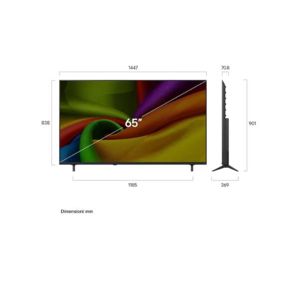 TV LG 65 NU85 4K UHD WebOS26 Smart TV - SKU: 65NU850B6LA.API - Immagine 13