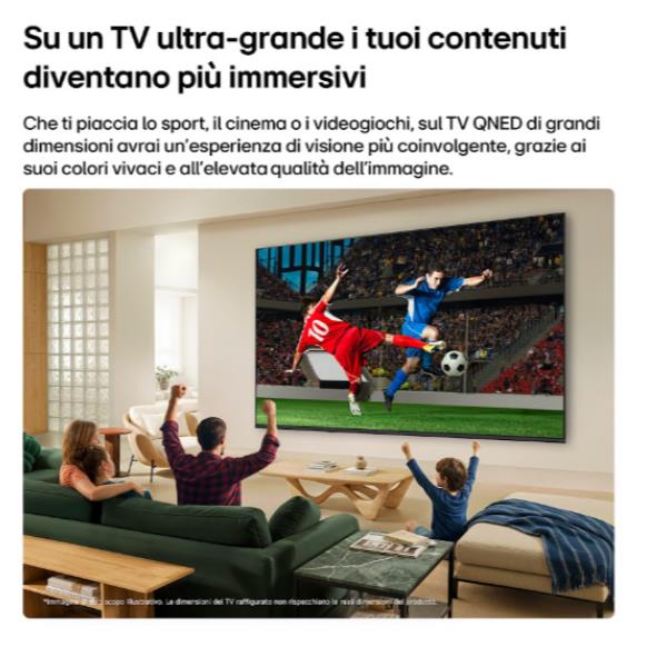 TV LG 65 QNED MiniLED AI 70B 4K UHD Smart WebOS26 - SKU: 65QNED70B6C.API - Immagine 5