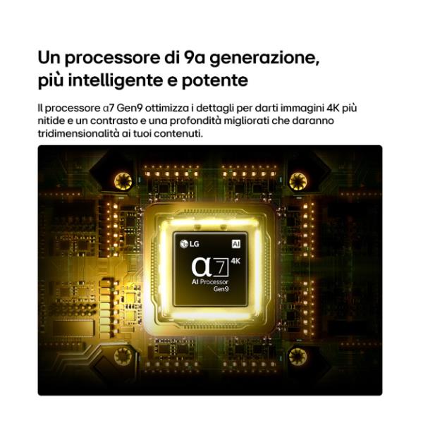 TV LG 65 QNED MiniLED AI 70B 4K UHD Smart WebOS26 - SKU: 65QNED70B6C.API - Immagine 8