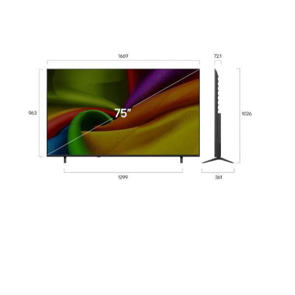 TV LG 75 NanoCell NU85 4K UHD Smart WebOS26 75 Pollici - SKU: 75NU850B6LA.API - Immagine 10