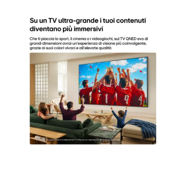 TV LG 75 QNED MiniLED EVO AI 86B 4K UHD WebOS26 - SKU: 75QNED86B6B.API - Immagine 8