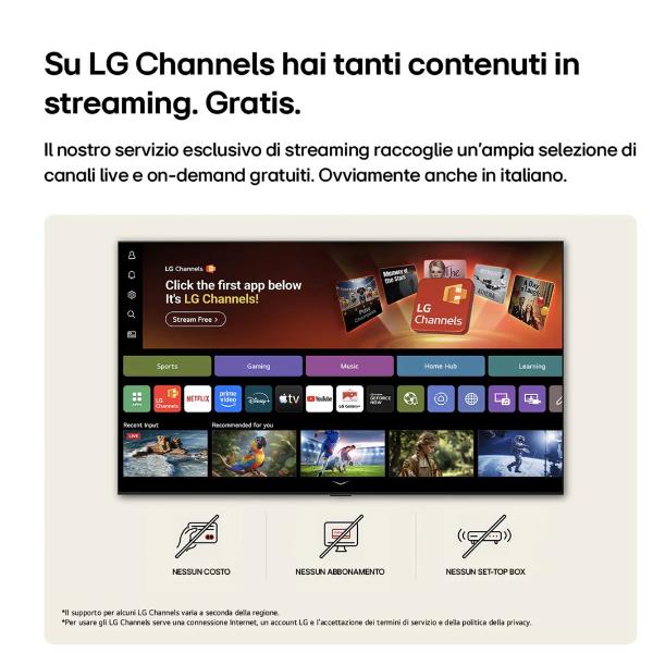 TV LG 85 NanoCell NU85 4K UHD Smart WebOS26 - SKU: 85NU850B6LA.API - Immagine 7