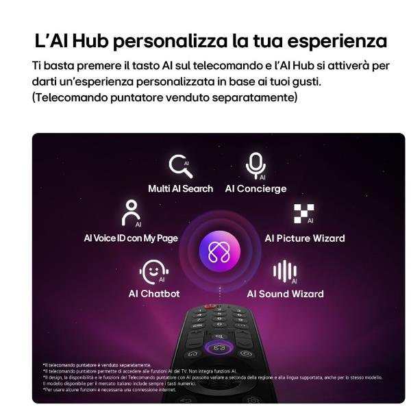 TV LG 85 NanoCell NU85 4K UHD Smart WebOS26 - SKU: 85NU850B6LA.API - Immagine 8