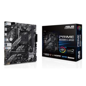 Motherboard Asus PRIME B550M-K ARGB AM4 Micro-ATX DDR4 - SKU: 90MB1GC0-M0EAY0