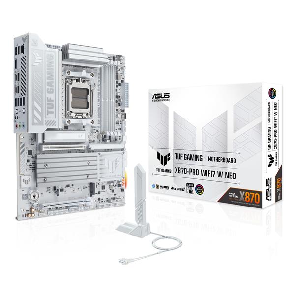 Motherboard Asus TUF GAMING X870-PRO WIFI7 W NEO ATX Socket AM5 DDR5 - SKU: 90MB1NY0-M0EAY0 - Immagine 11