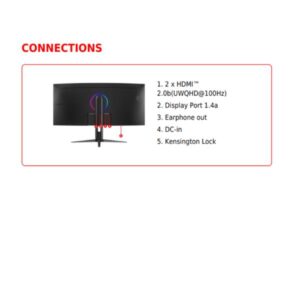 MSI MAG 342CQR E2 - Monitor Desktop