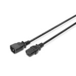 Cavo Alimentazione Digitus C14/C13 1,8 mt Femmina-Maschio