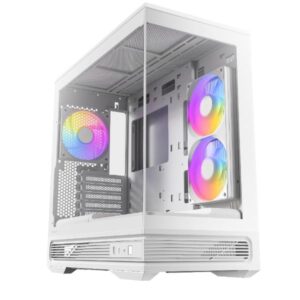 Cabinet Micro-ATX Antec C2M ARGB White Nero - SKU: C2MARGBW