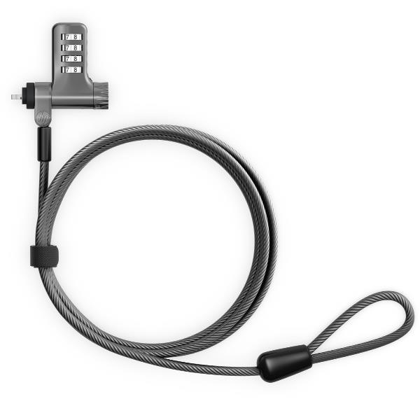 Cavo di Sicurezza HP Inc Universal Reset Comb Cable Lock 183 cm - SKU: C6CQ3AA